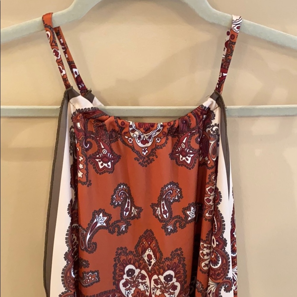 Zara Basic Draped Tank Size Medium - image 2